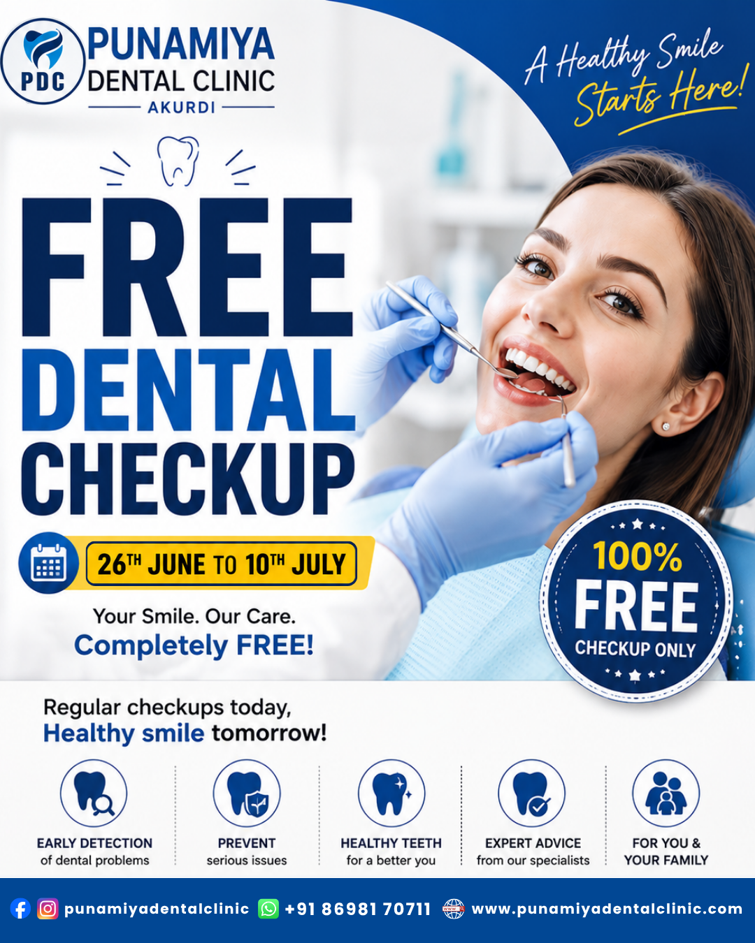 Free Dental Checkup